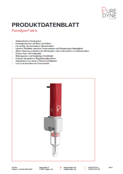 Produktdatenblatt Puredyne® kit b